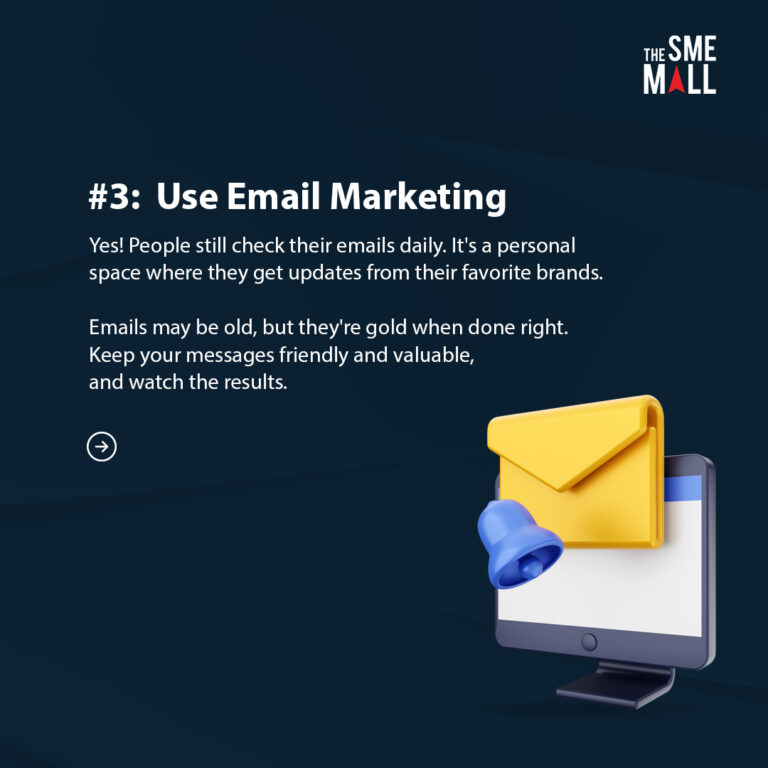 Use Email Marketing