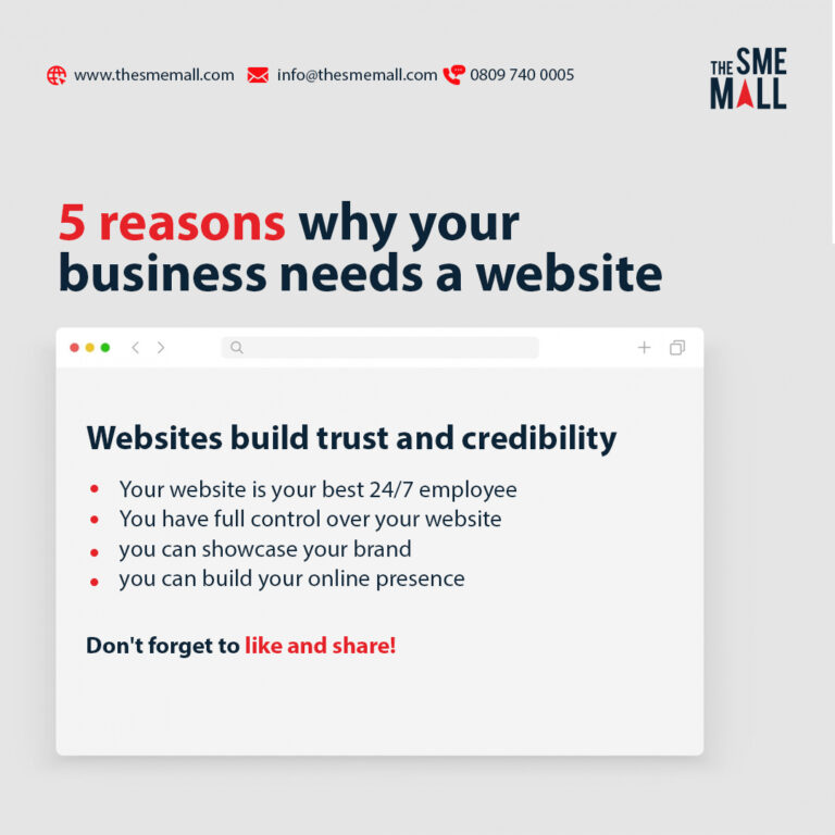 5 Reasons why your business needs a website