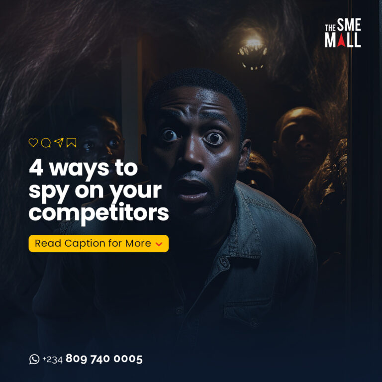 4 ways to spy on your competitors
