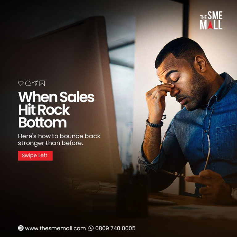 Sales Slump Recovery: How to Fix Low Sales and Get Back on Track